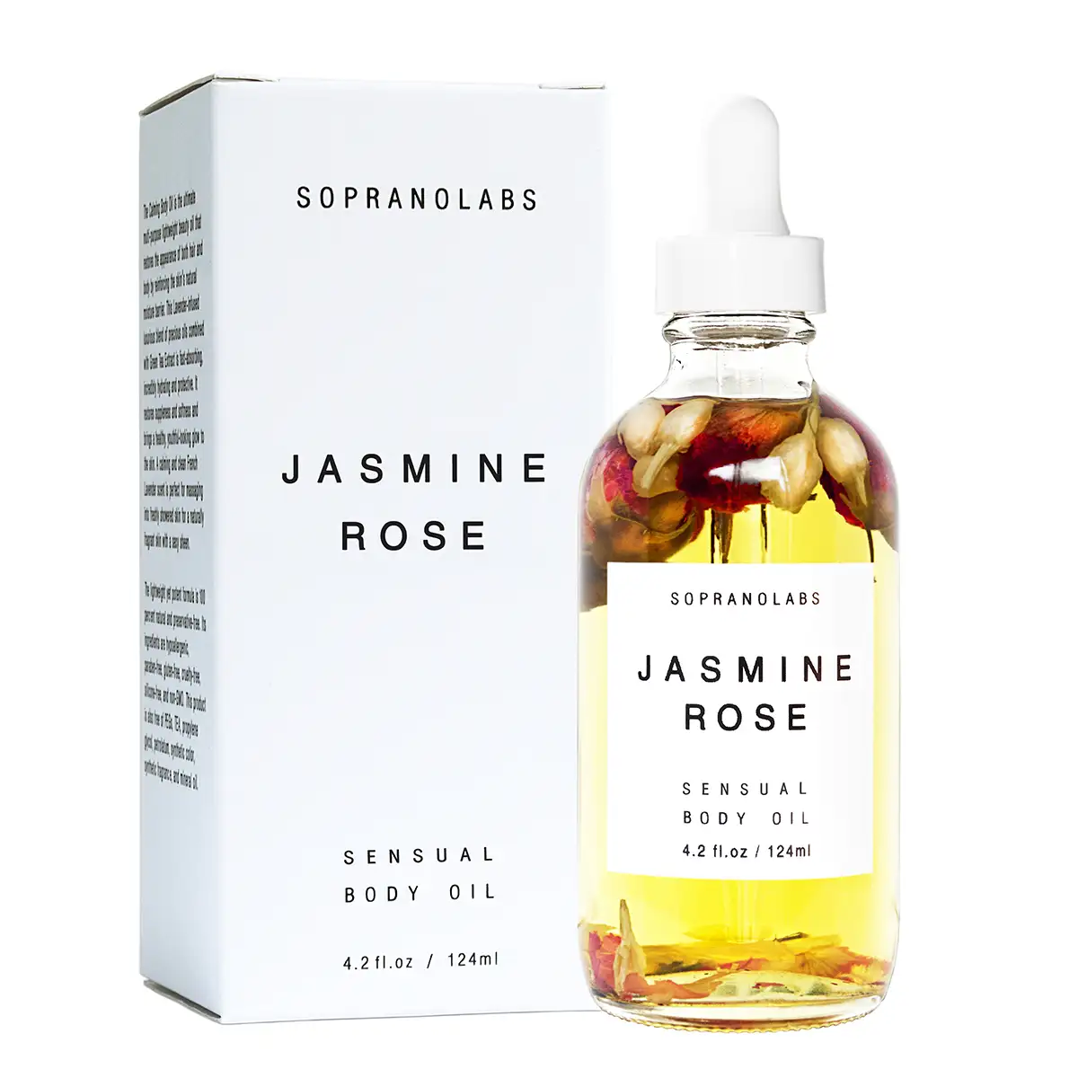 jasmine rose body oil