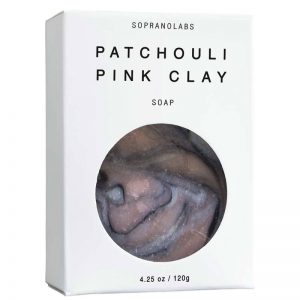 Patchouli Pink soap vegan natural organic sopranolabs