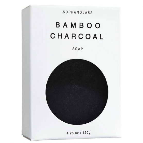 SopranoLabs Bamboo Charcoal Vegan Soap