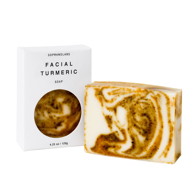 Facial-Turmeric-soap-vegan-natural-organic-sopranolabs
