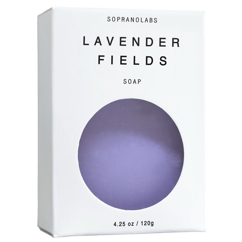 Lavender Fields soap vegan natural organic sopranolabs