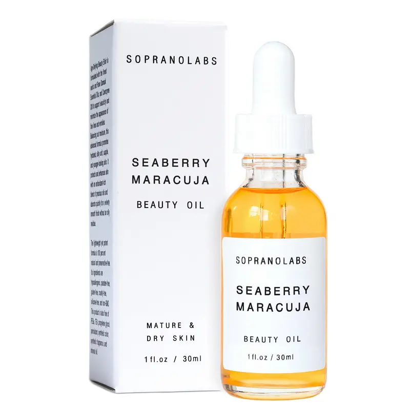 SEABERRY MARACUJA Vegan Organic Beauty Oil serum sopranolabs