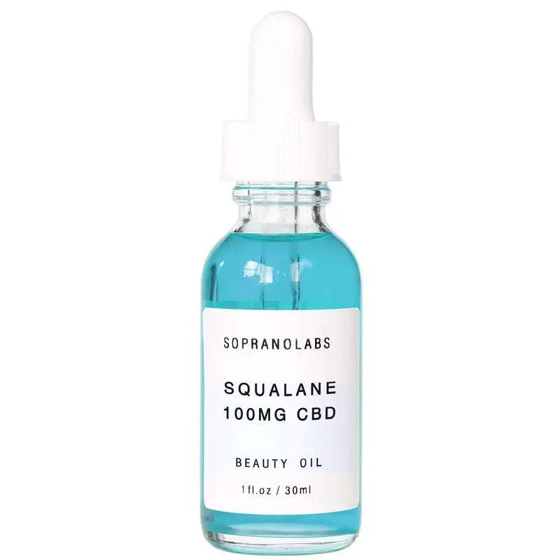 olive squalane cbd vegan beauty oil by sopranolabs