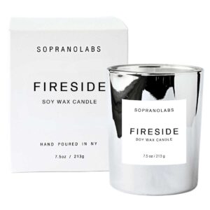 FIRESIDE Soy Wax Candle by Sopranolabs
