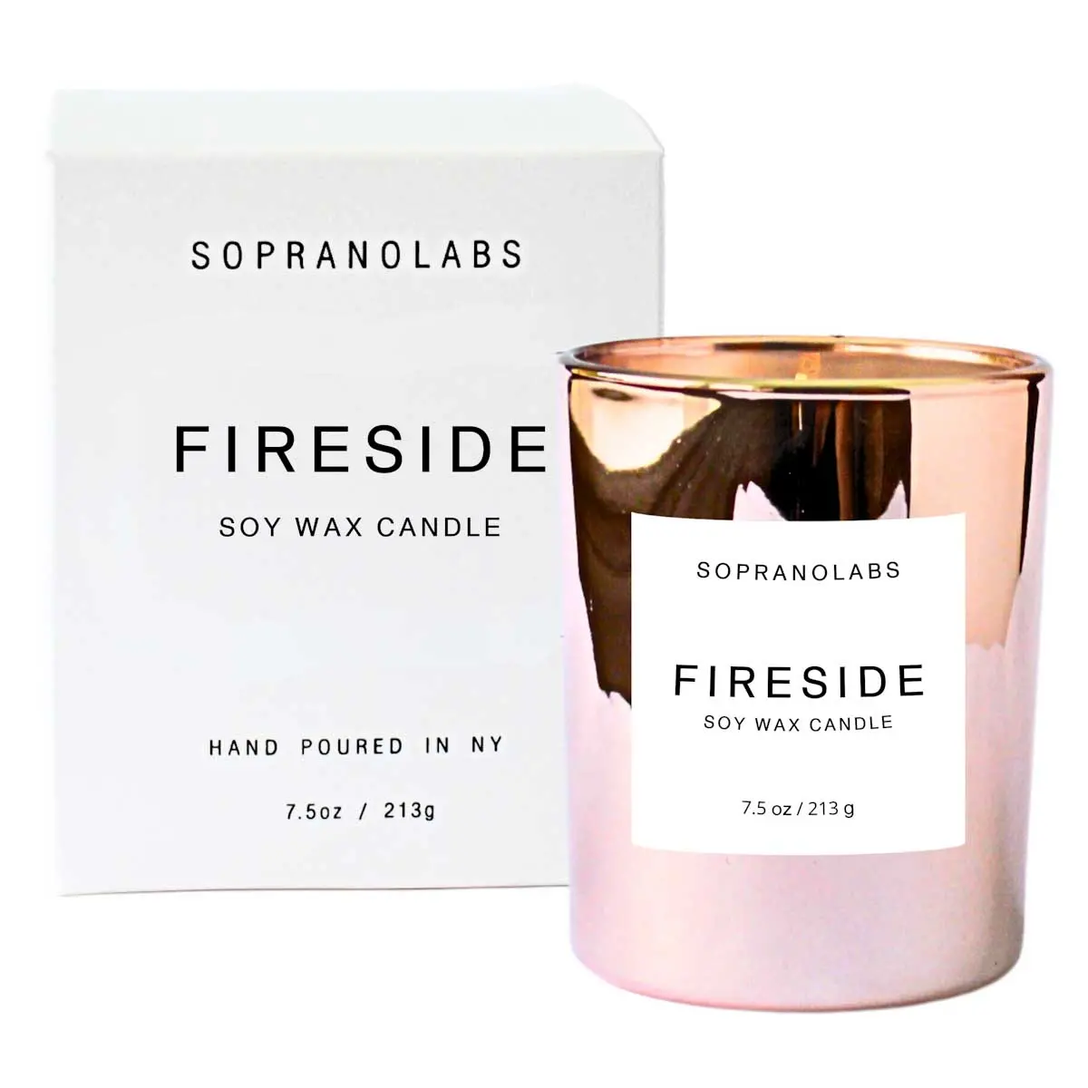 FIRESIDE Soy Wax Candle by Sopranolabs FIRESIDE Soy Wax Candle by Sopranolabs